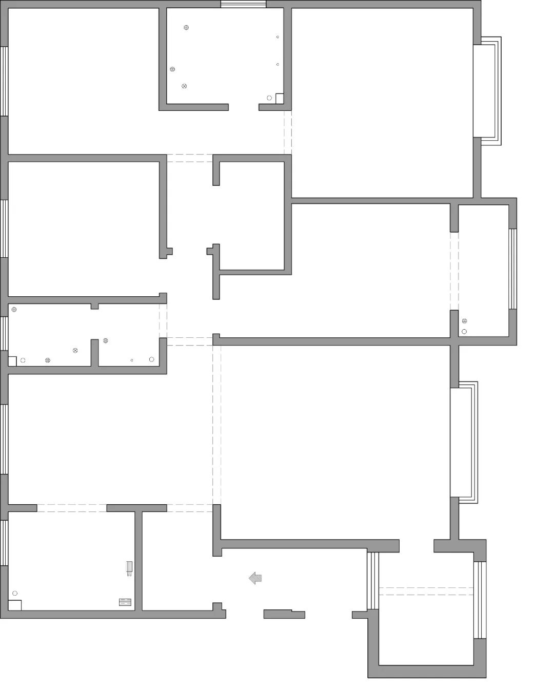 200平方新中式风格,秦皇半岛挑空联排别墅