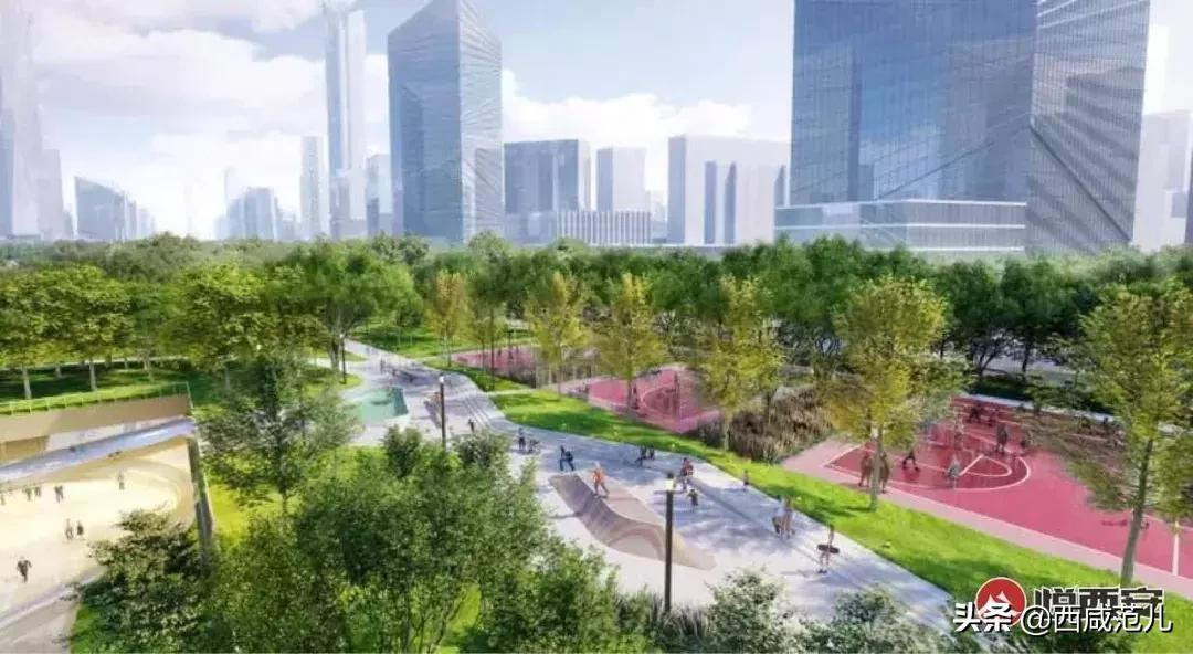 西安幸福林带绿化方案曝光，城东体育场馆群呼之欲出
