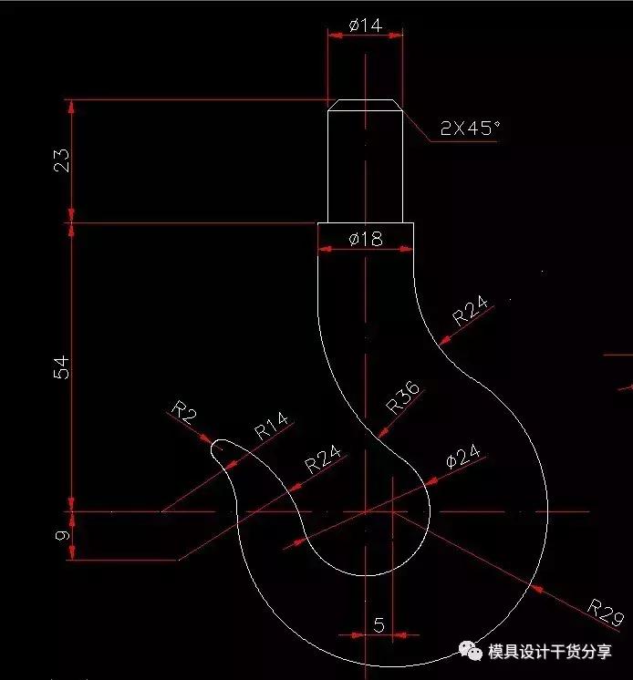 cad自学16个练习图,cad新手练习45张基础图室内设计