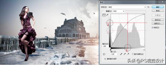 ps的曲线调色在哪里,ps调色曲线呈s型吗