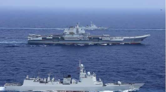 全球目光聚集黄海,全世界关注中国海军