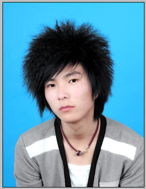 photoshop照片快速换底,photoshop照片换蓝底