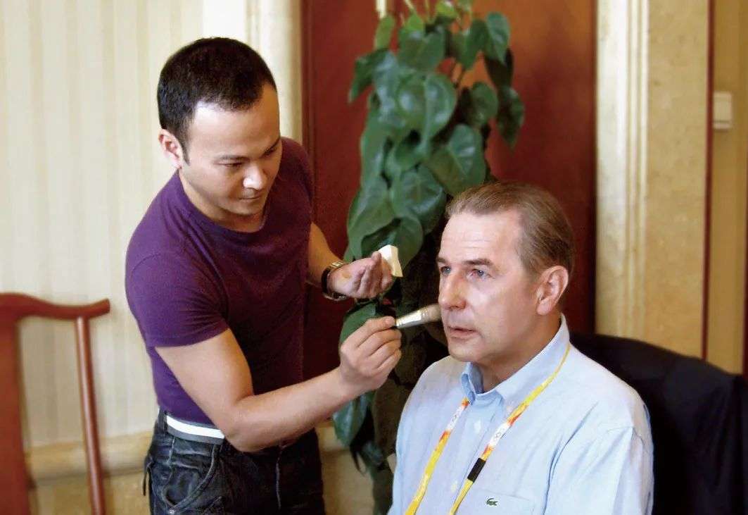 毛戈平武则天眼妆,毛戈平给刘诗诗化妆