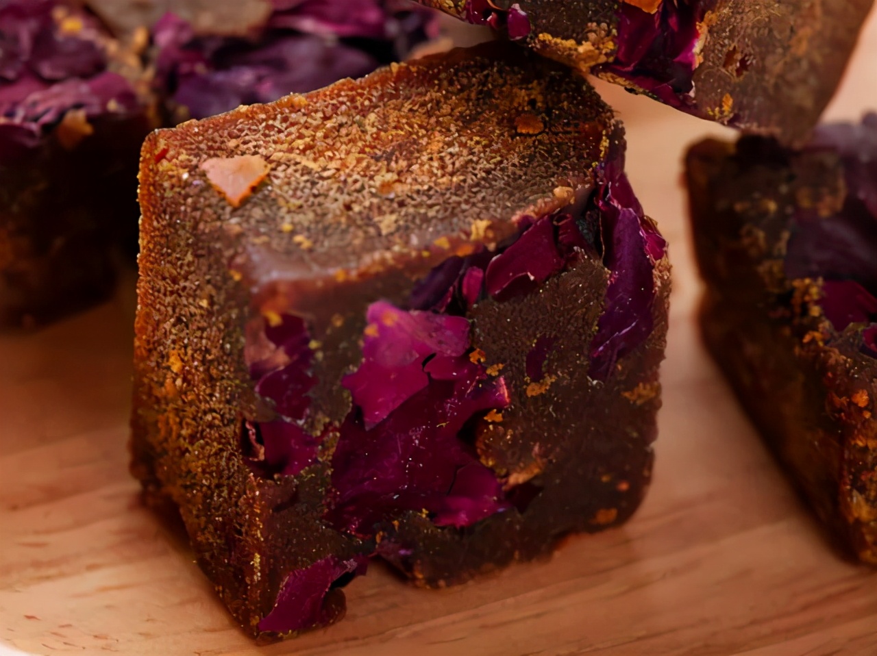 玫瑰红糖块的正确喝法,最好喝的玫瑰红糖