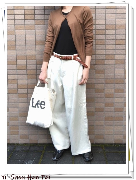 夏季亚麻宽松洋气7分裤,亚麻棉牛仔直筒裤穿搭