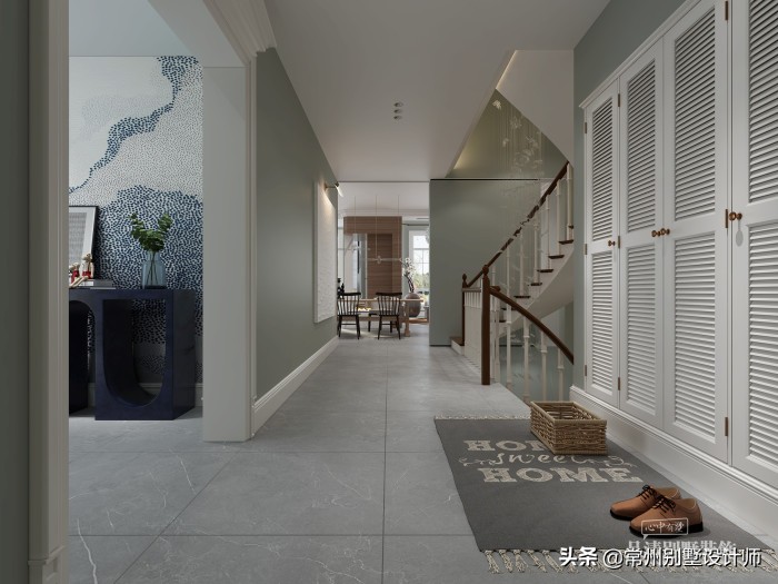 常州别墅装修现代轻奢风高雅大气,常州现代轻奢风格装修效果图