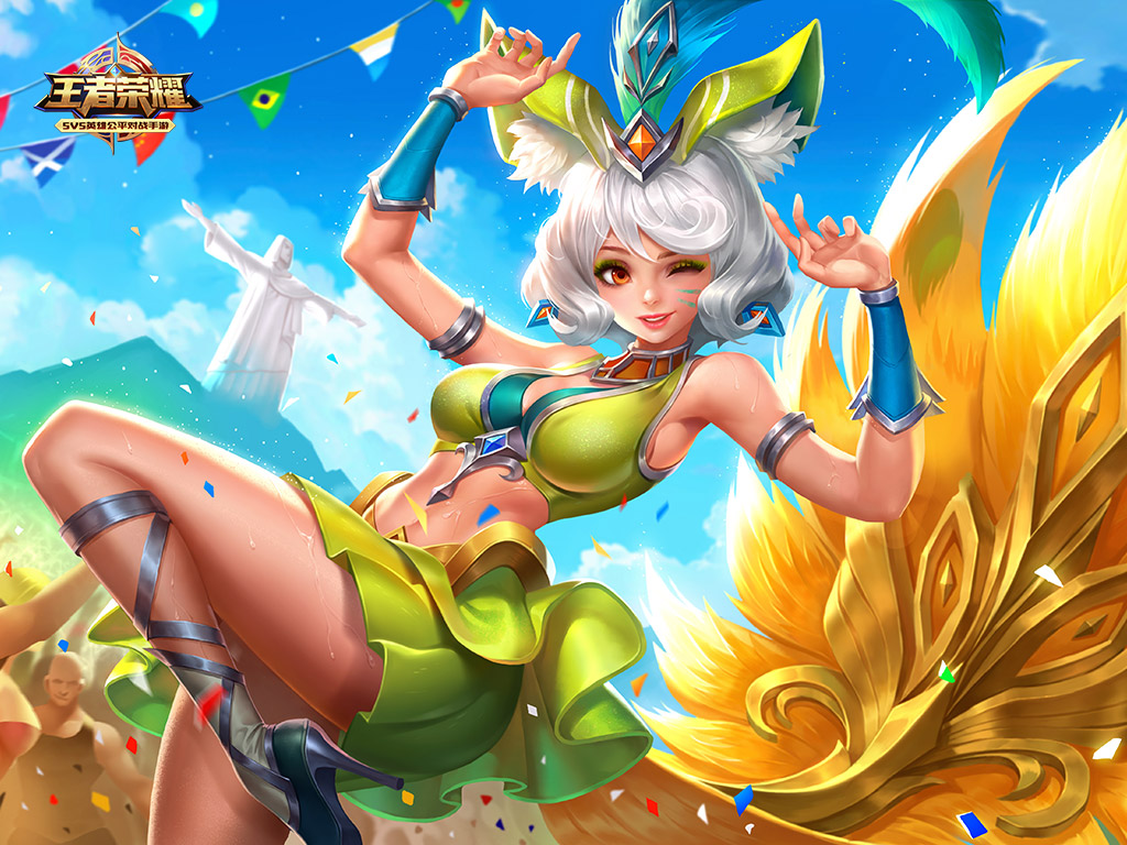 王者荣耀手感最好的皮肤排行榜,王者荣耀凤凰于飞皮肤展示界面