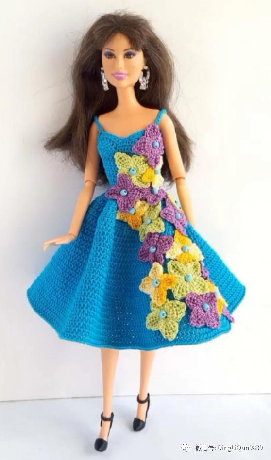 针织连衣裙女娃娃裙,高端丝绒长款娃娃连衣裙