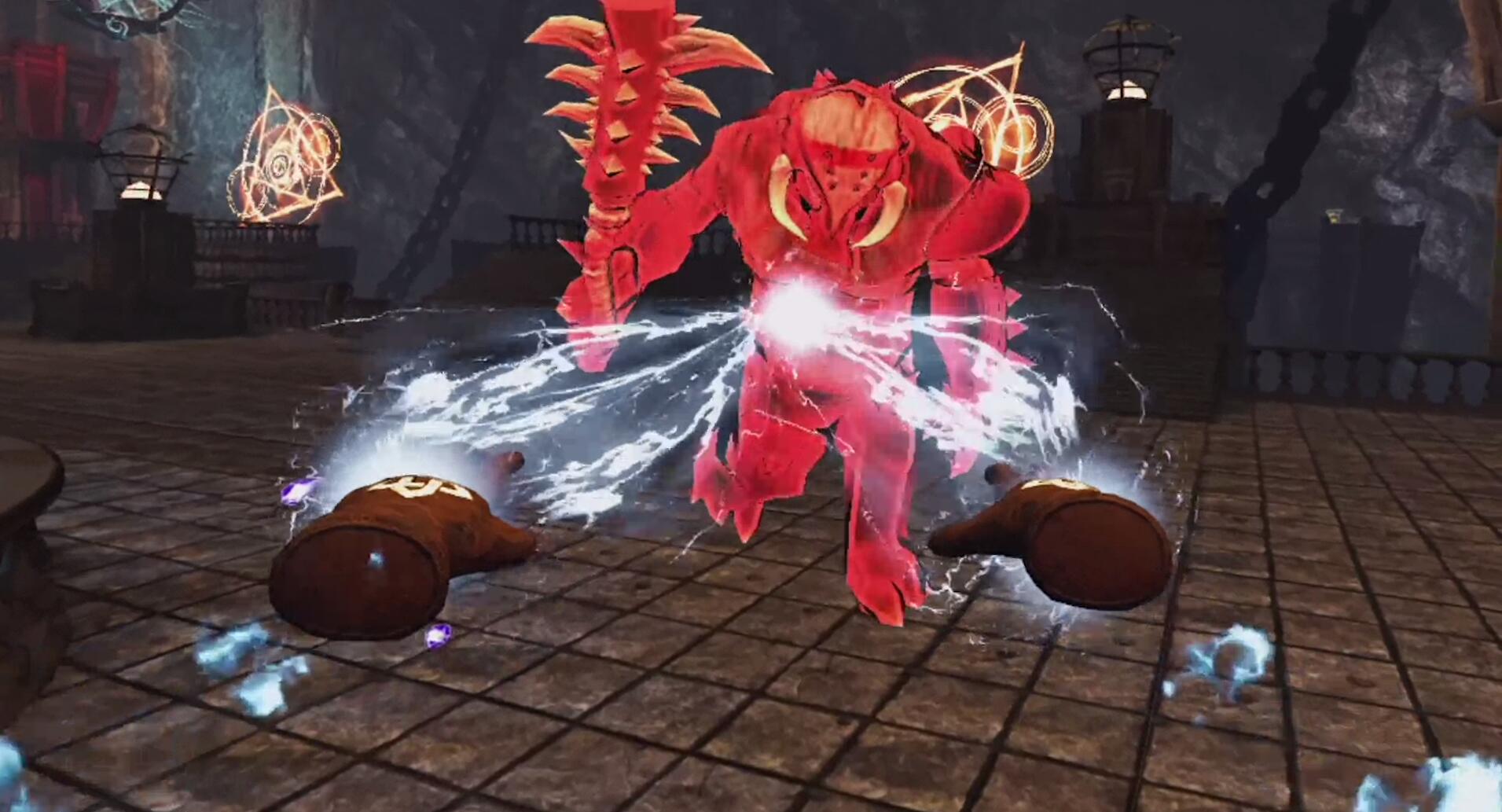 VR新体验,想亲手来搓一发火球术?来《*界无**术士》圆你魔法梦