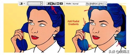 矢量描边人像插画,ps教程ps基础如何将照片转漫画