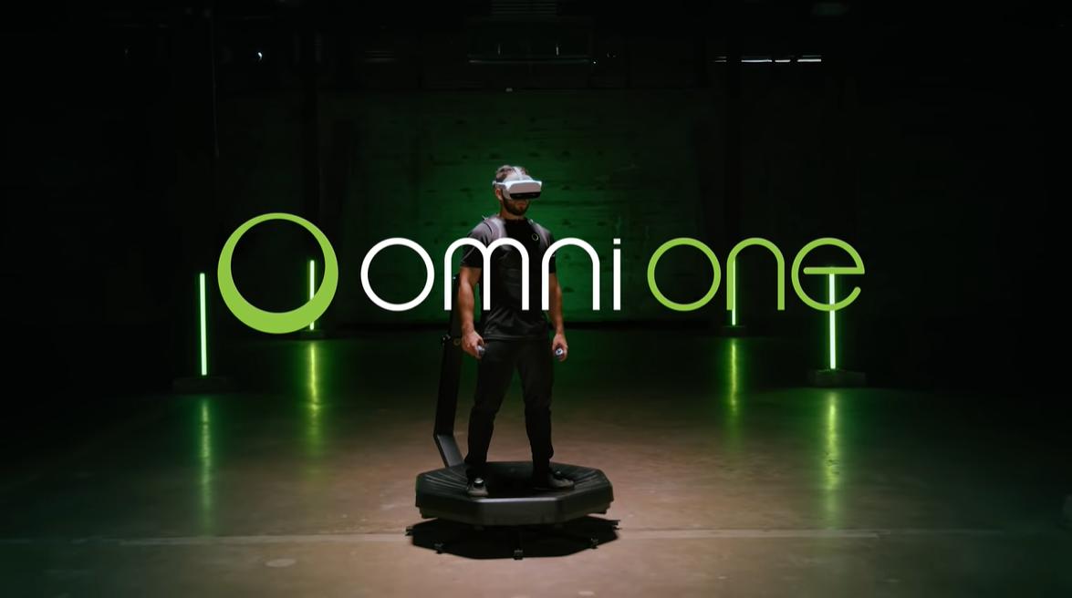 体感vr跑步机,virtuixomni全向跑步机