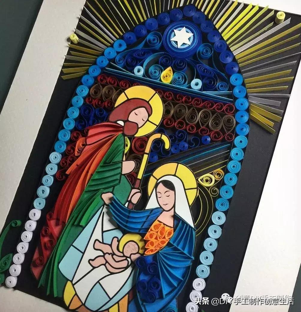 怎么用纸做立体画,用纸做的立体画