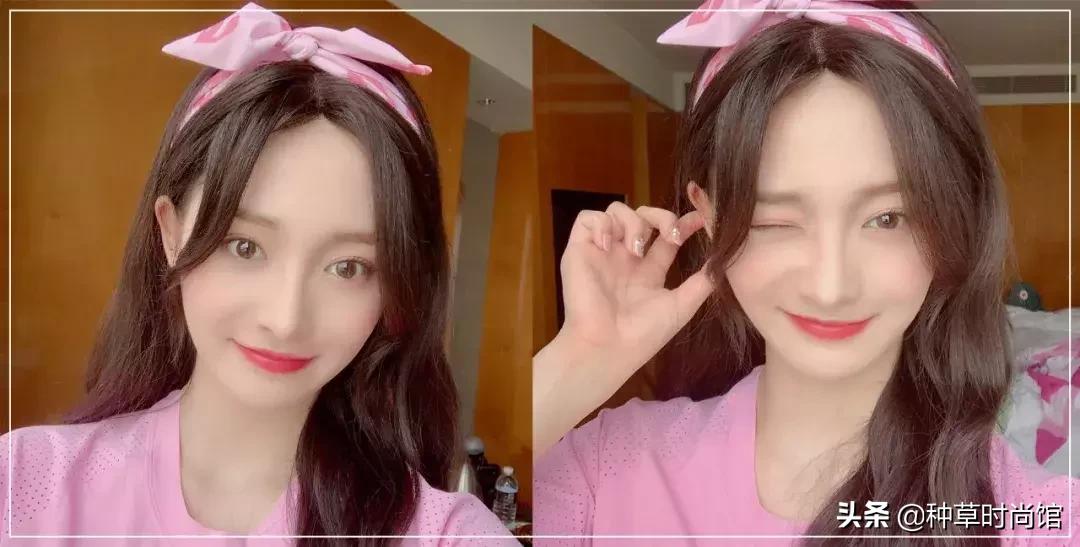 羊毛卷头发t恤穿搭,夏季烫羊毛卷穿搭