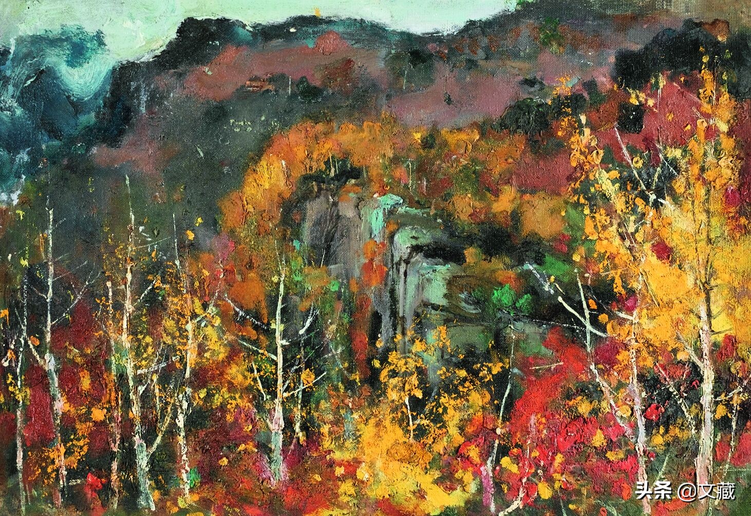 当代大师苏天赐除了是一位出色的画家，还写过大量古体诗