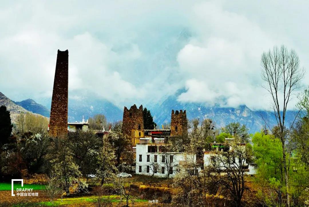 川西赏秋自驾游最佳路线图,川西最美秋色环线