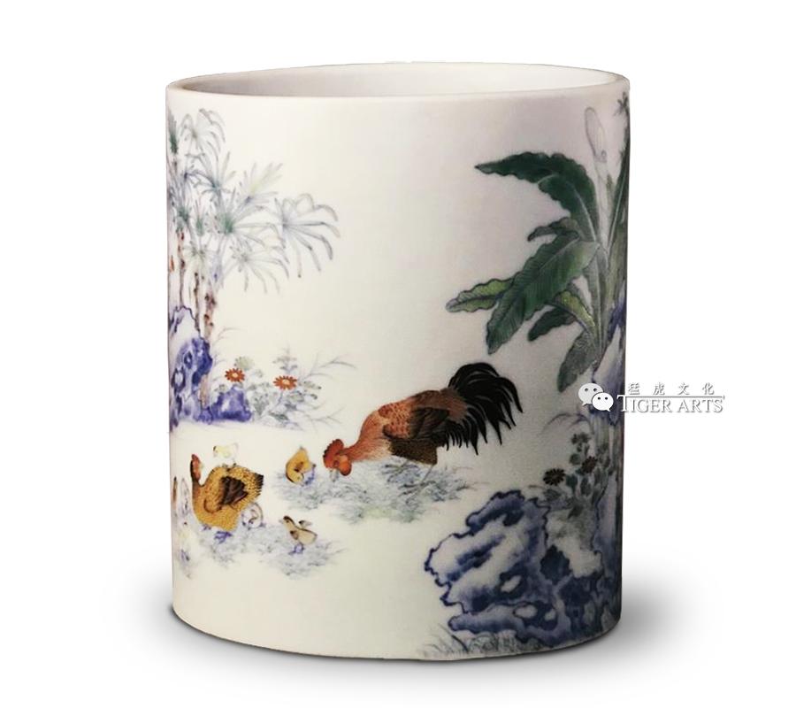 笔筒文艺中式,笔筒竹子论语