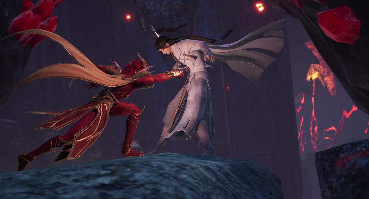 魔尊重楼和紫萱雪见,魔尊重楼和希风