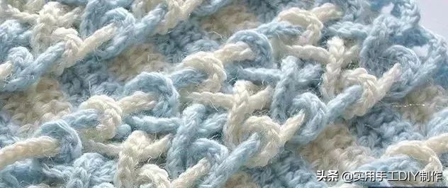钩辫子针编织教程,钩织辫子针收尾教程视频