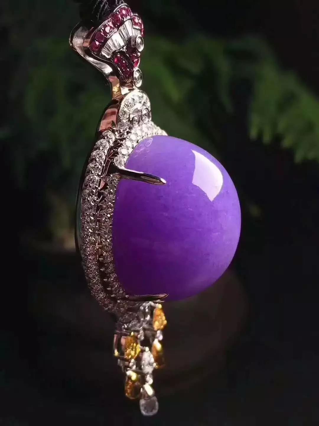 紫假玛瑙的鉴别方法,紫翡翠怎么作假