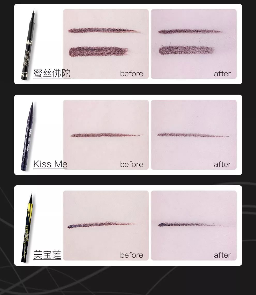 眼线神器防水防汗不晕染排名第一,推荐不脱妆眼线测评