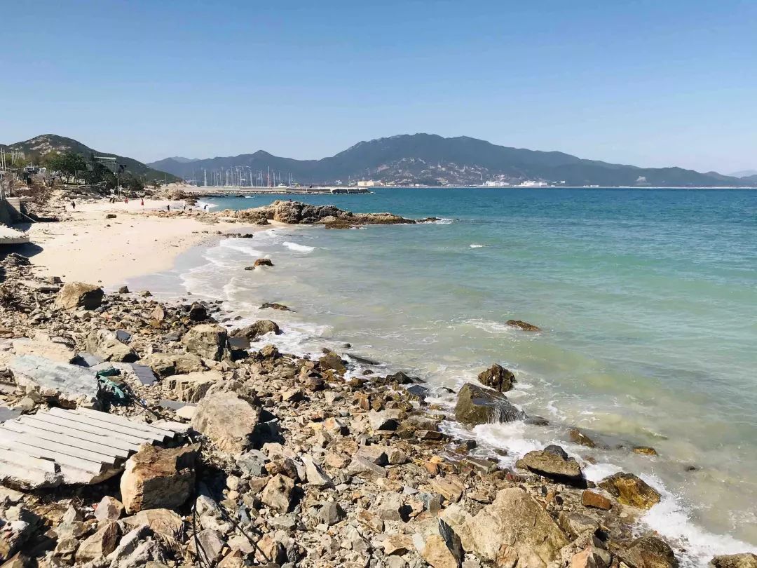深圳最值得去的海边大小梅沙,深圳大梅沙人气最旺海滩