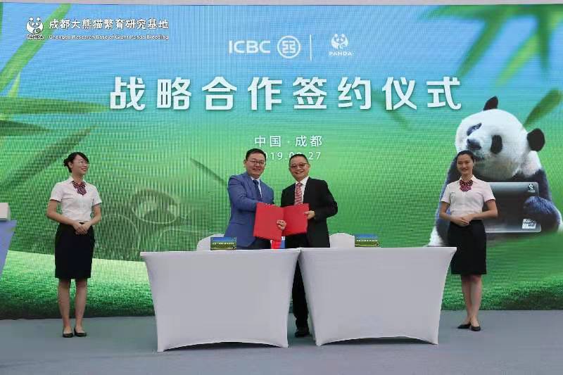 揣着熊猫看世界——成都大熊猫基地与中国工商银行联合推出四川省首张熊猫系列信用卡
