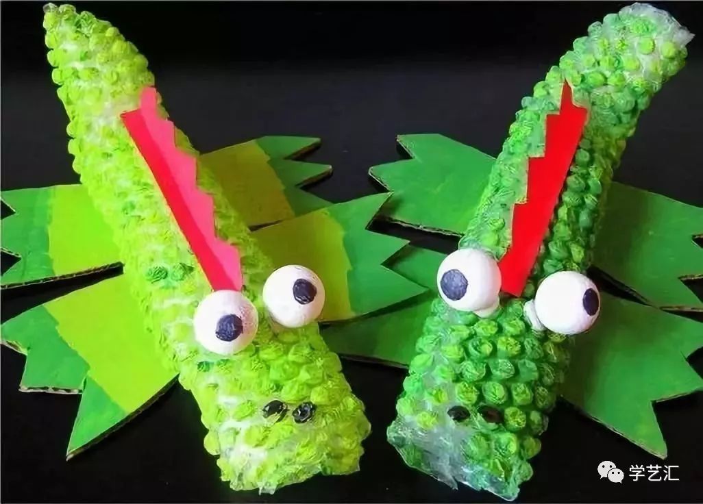 气泡膜怎么做成造型,万能的气泡膜简单易学一看就会