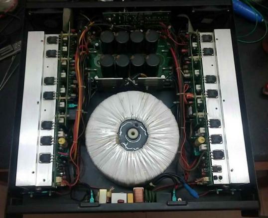 雅马哈功放机不开机故障维修,维修一台不开机专业功放机