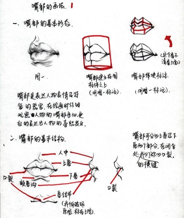 速写五官不会画？分步骤图解教你画，简单易学，适合0基础学习
