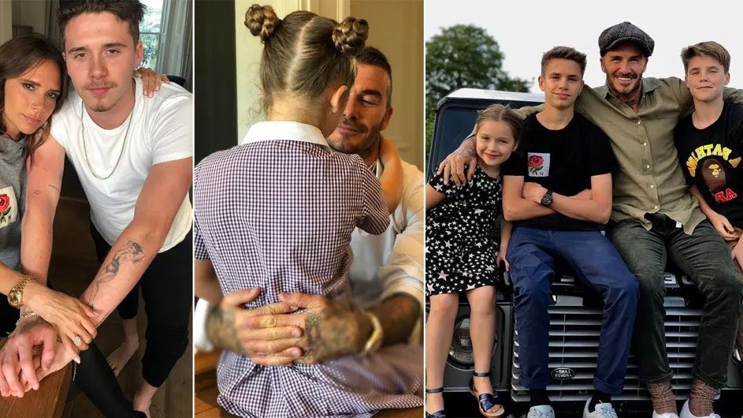 贝克汉姆上街穿搭,年轻时贝克汉姆西装帅气