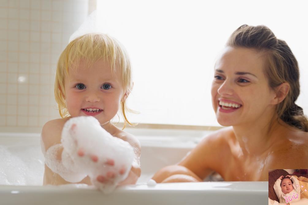 解决娃洗头困难问题,生活百般刁难你却如此可爱