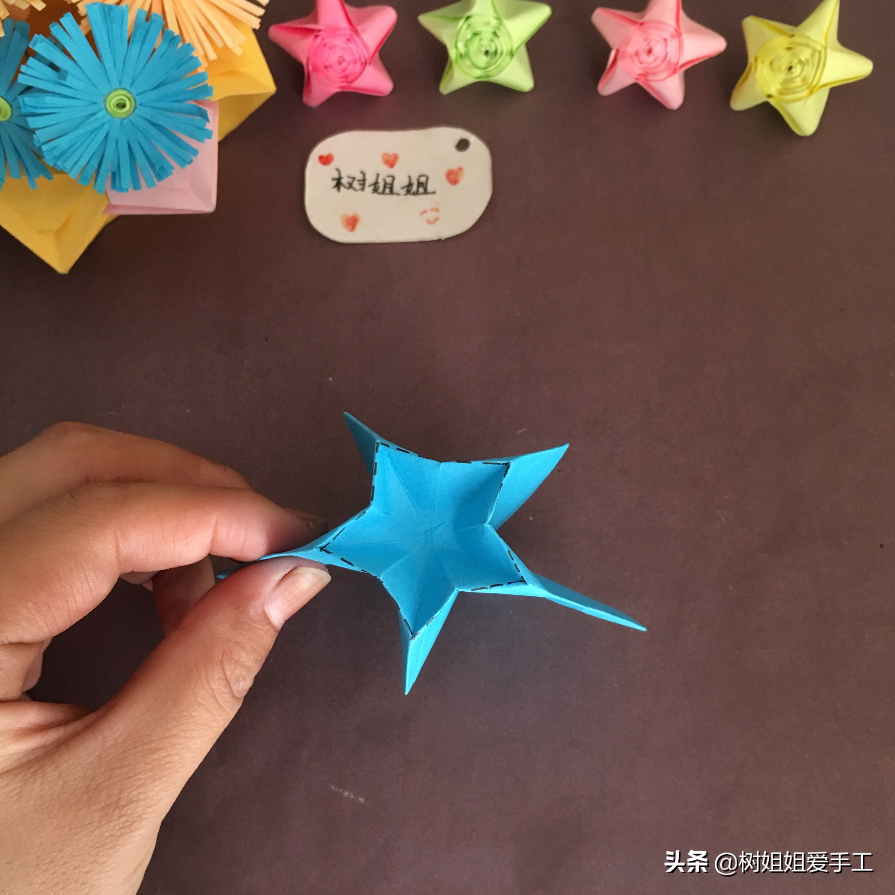 幼儿园亲子手工之折纸六角星视频,儿童亲子折纸大全