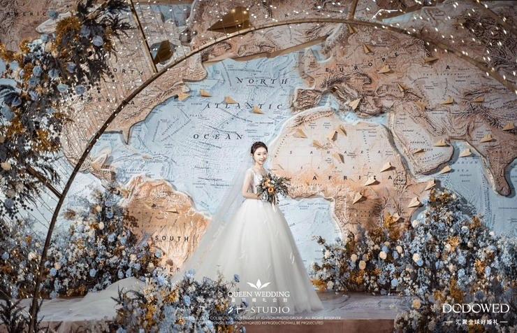 dodowed婚礼线上教学,浪漫唯美的西式主题婚礼