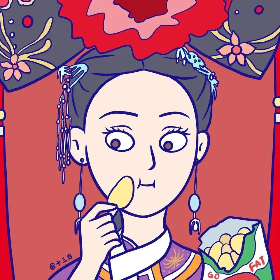 古典漫画头像小可爱,经典头像小可爱