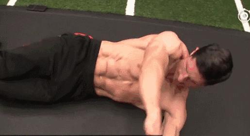 练马甲线腹肌人鱼线完整视频,十个高燃动作练出腹肌