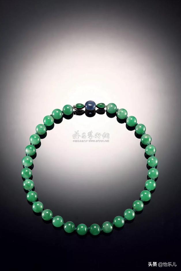 卡地亚古董翡翠项链,史上最贵的卡地亚翡翠项链