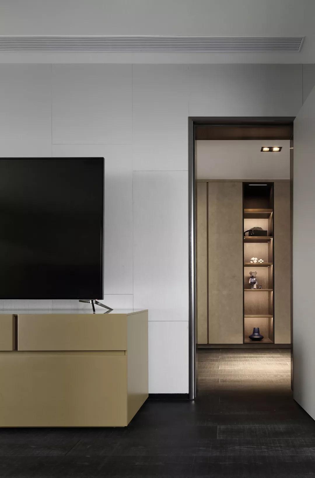 高级灰轻奢住宅,轻奢雅灰美宅效果图