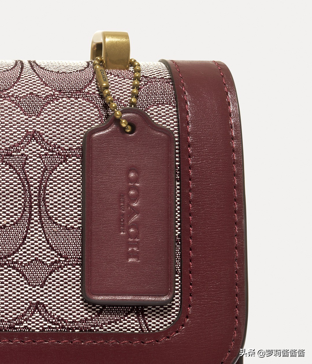 coach提花织物托特包,coach小号提花织物包