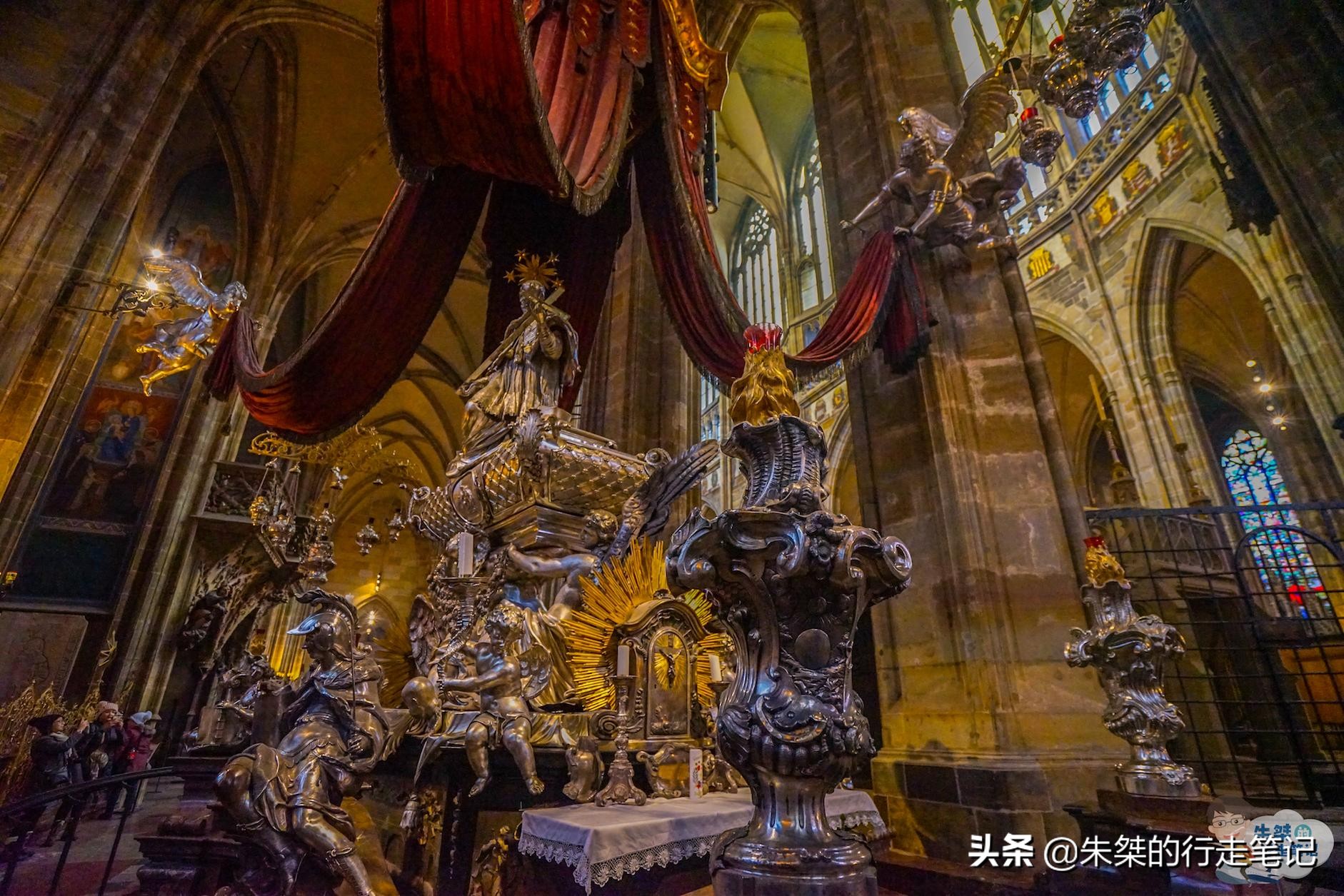 布拉格城堡教堂,布拉格城堡图解