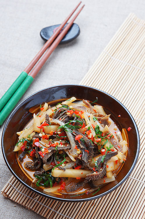 一整只牛肚麻辣鲜香,牛肚鲜香脆爽怎么做的