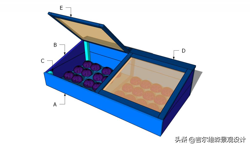 园林绿化怎么做,小型庭院温室制作过程