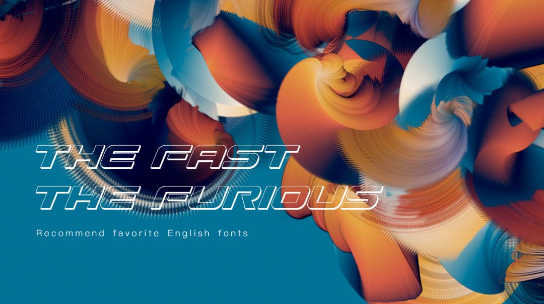 这些英文字体也太赞了!用在PPT的制作中太合适了