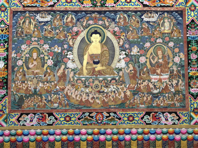 唐卡100幅欣赏,金唐卡和红唐卡还有黑唐卡哪个好