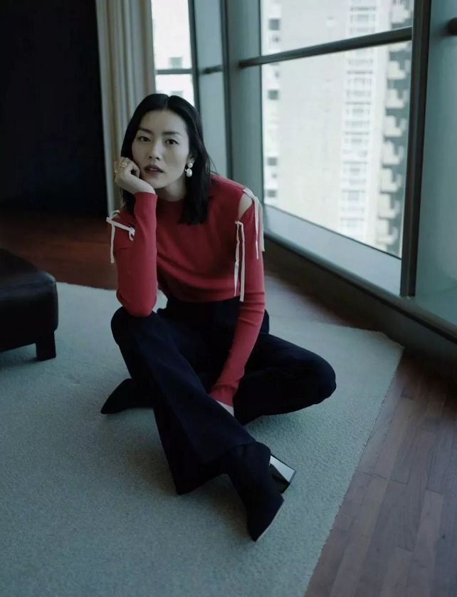 宽松针织衫慵懒薄款初秋破洞,慵懒风针织衫搭配