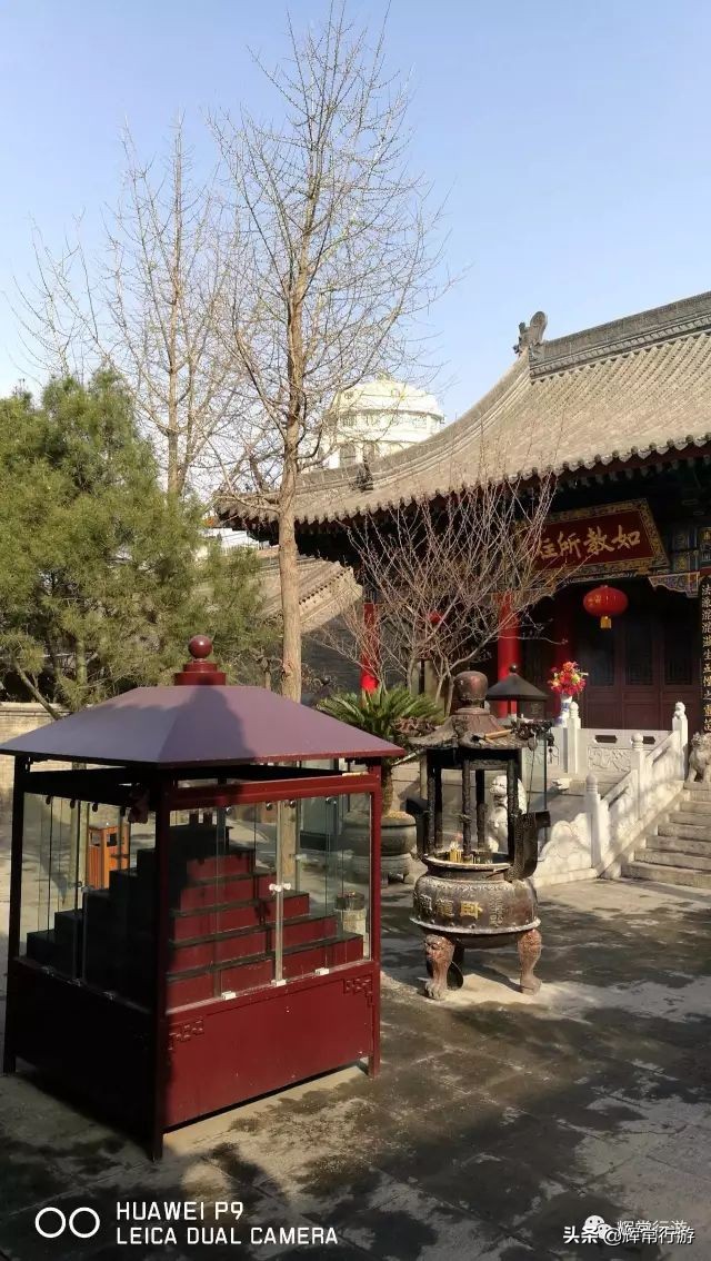 西安市东大街著名寺院卧龙寺,西安古寺青龙寺