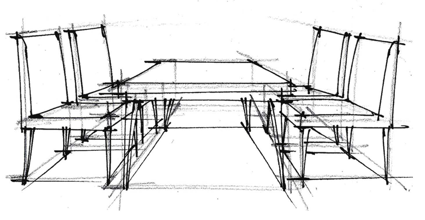 手绘组合家具画法详细讲解，画家必学基础，收藏起来学习