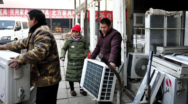 旧家电回收赚钱吗,旧家电回收实拍