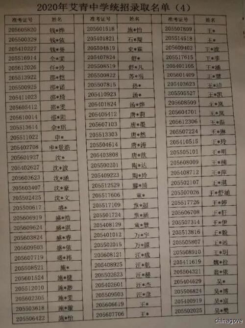 中考录取名单公布！金华一中、二中、艾中、汤中都在这里