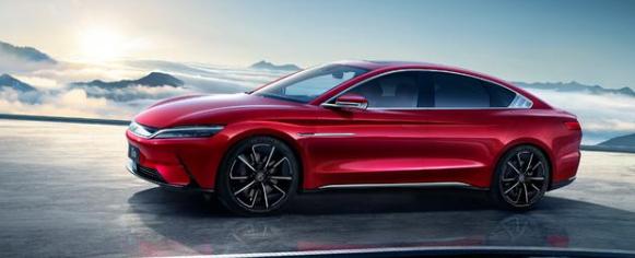 特斯拉model3和小鹏p7和比亚迪汉,比亚迪新车国产之光