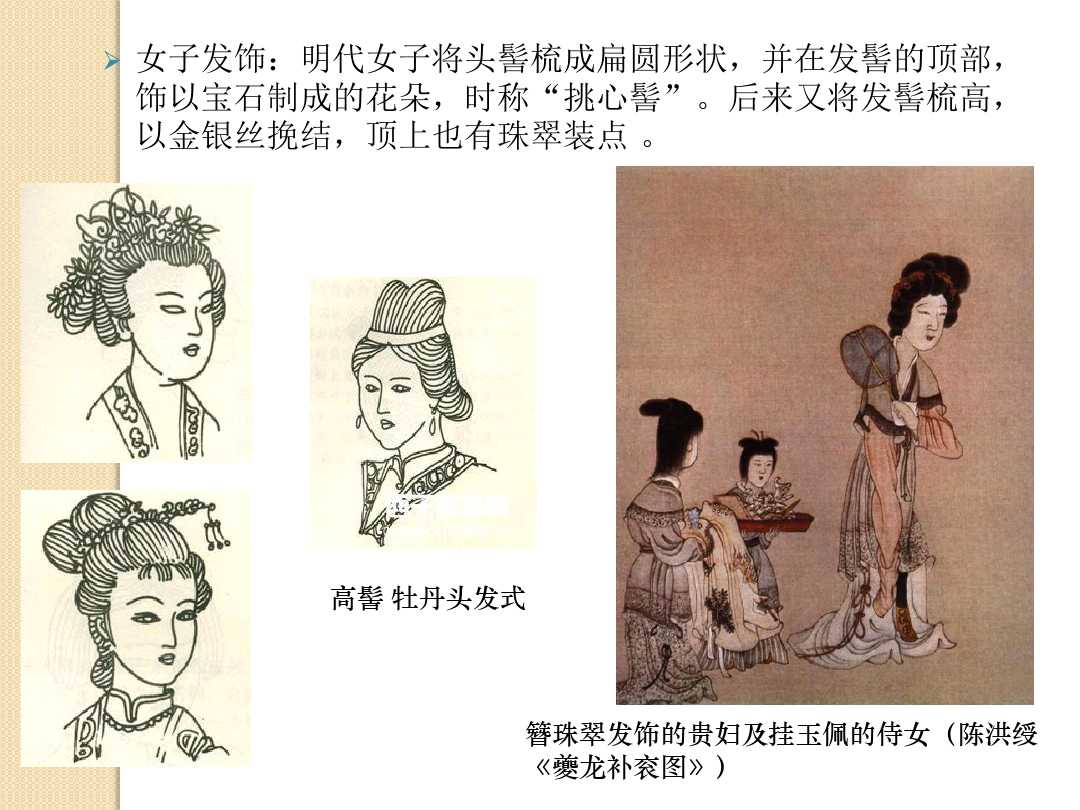 鏄庢湞鐢峰コ鏈嶉グ鍙婂叾鐗圭偣,鍥炬枃瑙ｈ娓呮湞鍘嗗彶